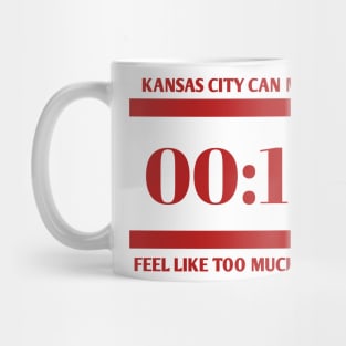 13 Seconds Chiefs by Andy Reid Mug